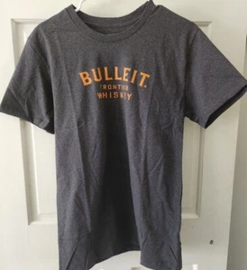 BULLEIT FRONTIER WHISKEY HEMD HERREN SMALL GRAU ORANGE NEU - Bild 1 von 4