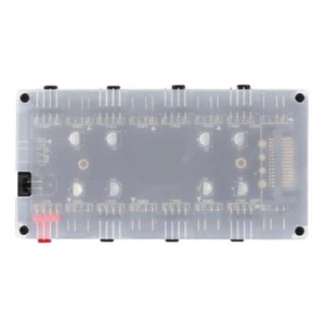 Adattatore controller hub PWM RGB multi-way splitter da 1 a 8 (5 V 3 pin + shell - Bild 1 von 2