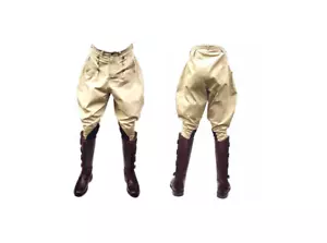 Khaki Reithose British Indian Style Reithose Jodhpur Herren - Bild 1 von 4