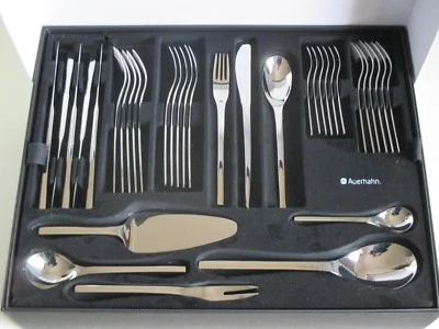 AUERHAHN NOMA 68-TEILIG BESTECK EDELSTAHL POLIERT - Bild 1 von 3