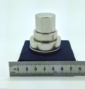 4 Paquete De Grande Super Fuerte Disco Imanes N35 25X20,40X10,40X5,30X10 De GB - Picture 1 of 5