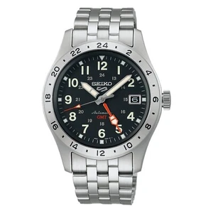 New Seiko 5 Sports SSK023 Automatic Black Dial Date Display 10ATM Men's Watch - Picture 1 of 1