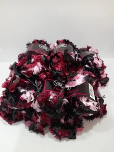 18 x MODA Vera Flurry 50g Balls (Colour No 85) Purples, Pink & Black. **NEW** - Picture 1 of 7