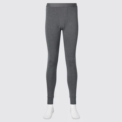 UNIQLO чрезвычайно теплый HEATTECH хлопок колготки мужские 2 цвета спереди открытие Японии - Изображение 1 из 4