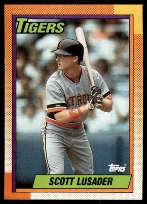 1990 O-Pee-Chee Scott Lusader Detroit Tigers #632 - Image 1 of 2