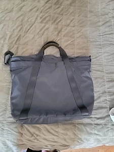 Neu Lululemon tägliche Beuteltasche schwarz neu ohne Etikett Fitnessstudio Yoga Reisen - Bild 1 von 14