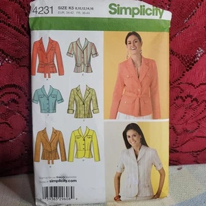 Simplicity Sewing Pattern, 4231, Size K 8,10,12,14,16 (2006) - Picture 1 of 6