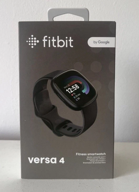 Google Fitbit  Versa 4 Smartwatch, GPS, Bluetooth, Heart Rate, Fitness Tracker - Image 1 of 1