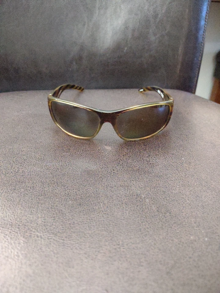 Gafas de sol Anarchy Gold Finger Diablo marrón rectangular lentes marrones hombres mujeres Foto 1 de 4