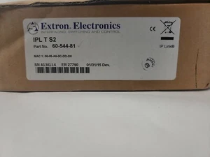NEW EXTRON IPL T S2 Two Serial Port IP Link Control Processor 60-544-81 - Picture 1 of 2