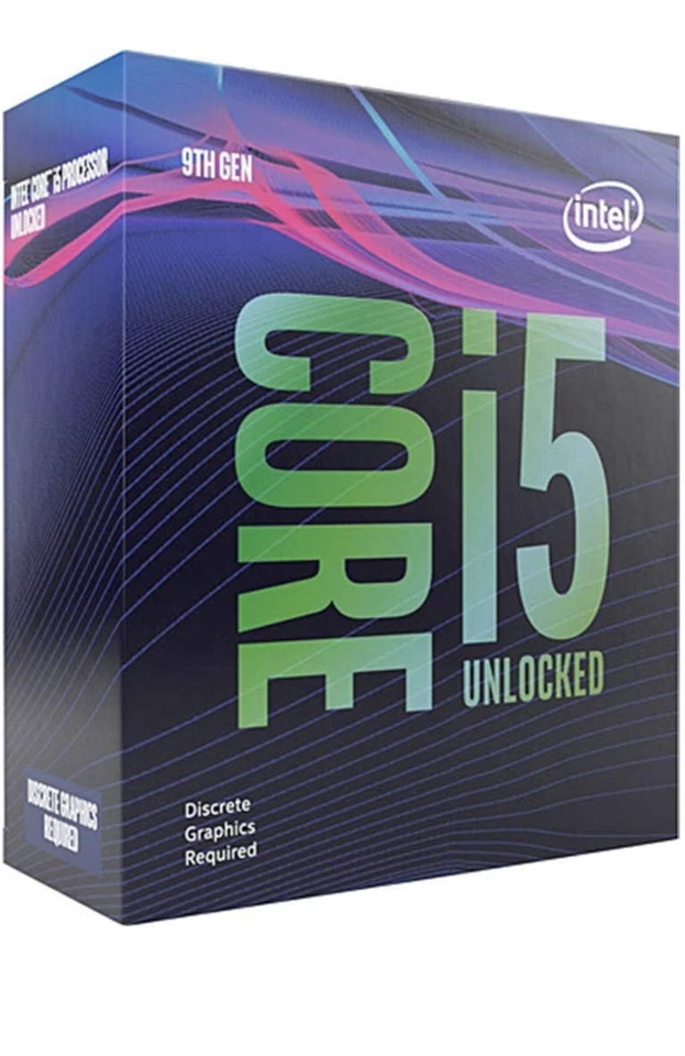 Intel i5-9600 KF - k CPU Processore LGA 1151 Perfettamente funzionante Unlocked - Immagine 1 di 1