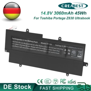 14.8V PA5013U-1BRS Akku 45Wh Für Toshiba Portege Z830 Z835 Z930 Z935 Ultrabook - Photo 1/11