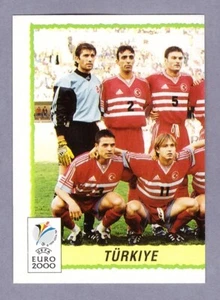 TURKIYE Team SX Uefa Euro 2000 Figurine Panini OTTIMA Sticker Mint NEW #142 - Foto 1 di 2