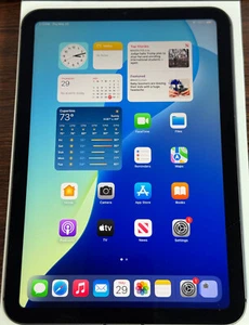 Apple iPad mini (6th Generation) 64GB Wi-Fi 5G Cellular Space Gray - 98% - Mint - Picture 1 of 5