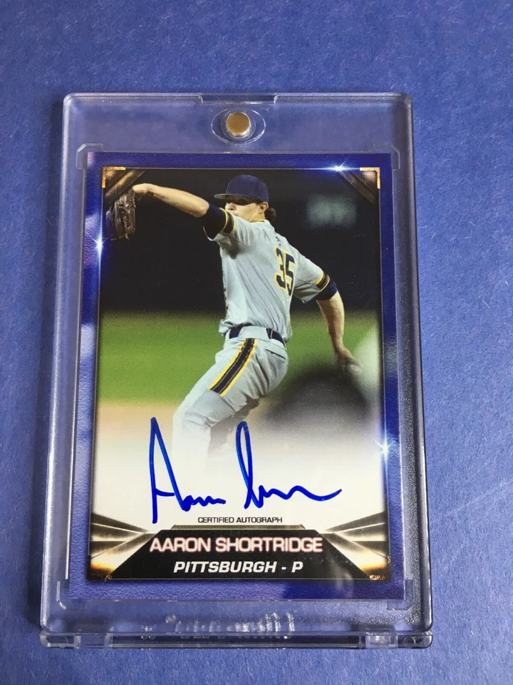 F170,907 2019 Blowout Cards AARON SHORTRIDGE PIRATES AUTO - Image 1 of 1