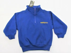 Kids jumper quarter zip Wulfsport  motorbike Motocross MX Leisure - Picture 1 of 2