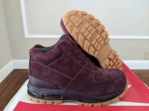 Nike Air Max Goadome 2013 Borgoña Oscuro Marrón Goma 599474 600 Hombres Zapato Talla 9.5  - Imagen 1 de 9