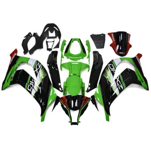 Bodywork for Kawasaki Ninja ZX10R 2011-2015 ZX-10R Fairing Kit Green Black Red - Picture 1 of 9