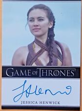 2015 Jessica Henwick  Game of Thrones Season 5 as Nymeria Sand Autograph Card