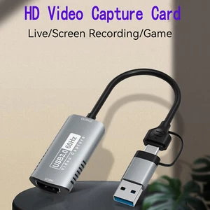 Carte de Capture vidéo haute définition 4K HDTV vers USB3.0/type-c jeu en direct - Photo 1/14