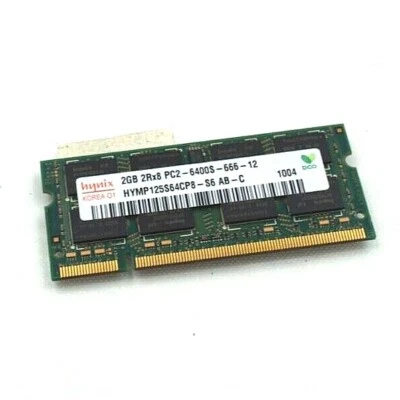 HYMP125S64CP8-S6 2GB PC2-6400 DDR2 800Mhz So-Dimm 200pin Laptop Memory Hynix - Image 1 of 2