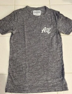Aeropostale Aero Heather Gray Distress Aero NYC - Vintage - Sz S - Picture 1 of 3