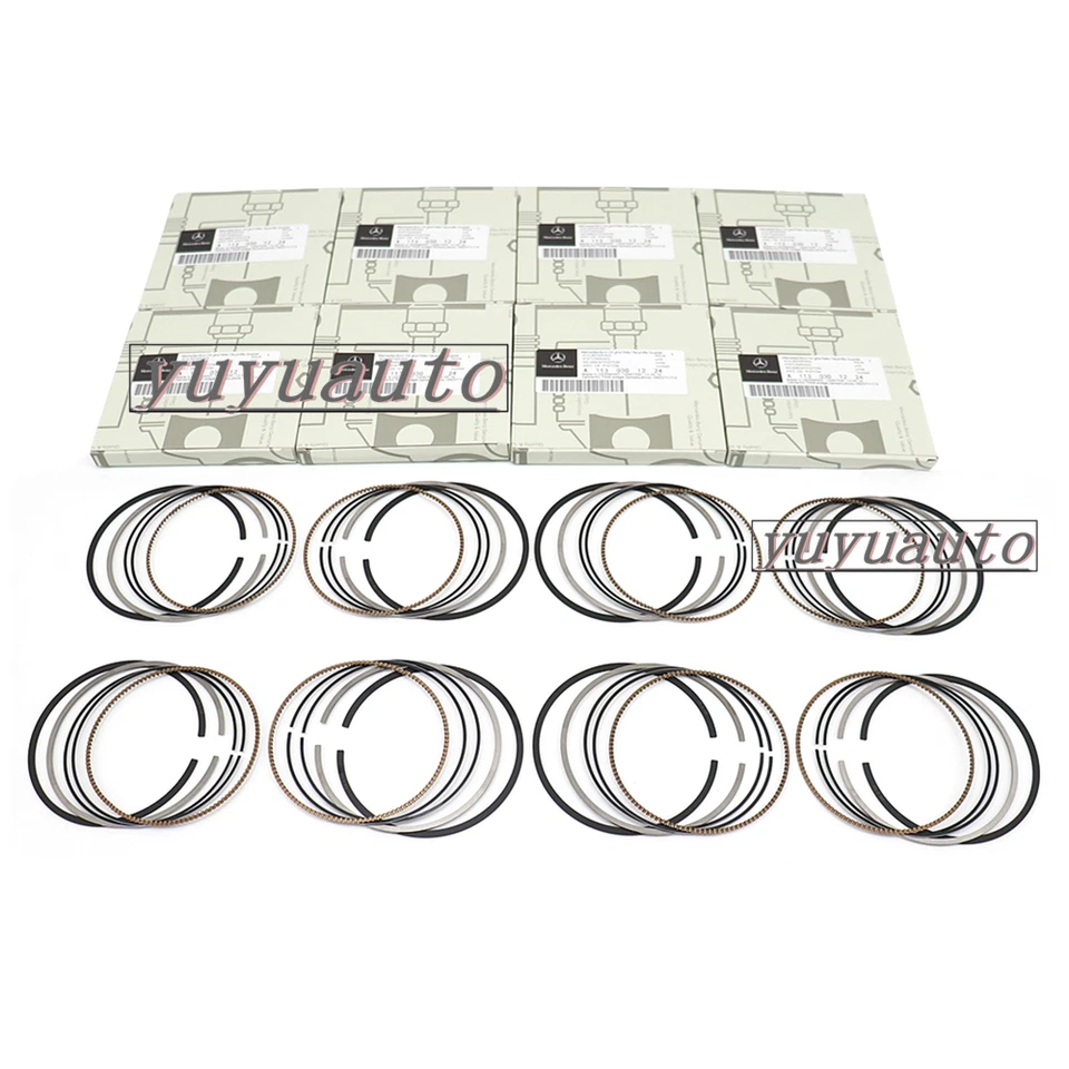 8x Kolbenringe Set STD Φ97mm For Mercedes-Benz G55 AMG M113K 5,4L Supercharged — 第 1/4 张图片