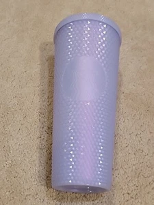 Starbucks 2021 Holiday Bling Lavender Purple Studded Cold Cup Tumbler 24oz   - Picture 1 of 9
