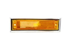 Front Side Marker w/Chrome Trim LH 81-91 Chevy GMC Pickup Blazer Jimmy Suburban - Imagen 1 de 3