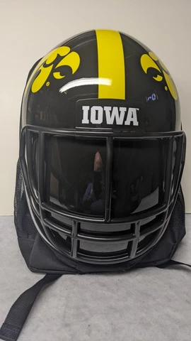 University of Iowa (Hawkeyes) Football Helmet Backpack NCAA 3D replica Cover