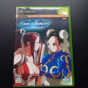 SNK VS. CAPCOM SVC CHAOS XBOX DI1-1 2004 NTSC-J SNK Microsoft limited - Picture 1 of 3
