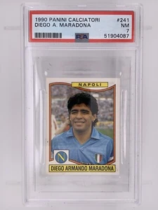 1990 Panini Calciatori DIEGO MARADONA Napoli #241 PSA 7 - Picture 1 of 2