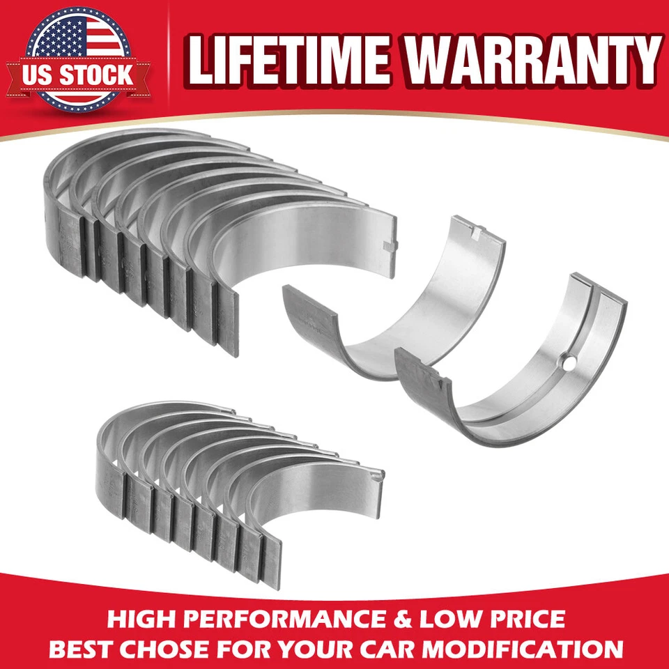 Kit de cojinete principal y de varilla de conexión del cigüeñal para Acura RSX TSX 2,0 L 2,4 L L4 DOHC Foto 1 de 4