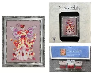 Nora Corbett Cross Stitch PATTERN & EMBELLISH PK Fairie Spring Fling NC201 - Picture 1 of 1