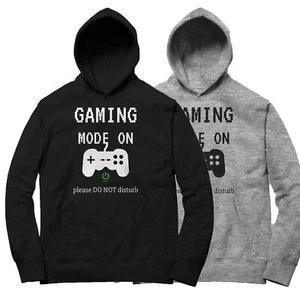 Herren Hoodie Kapuzenpullover Nicht Stören Gamer Mode Motto - Picture 1 of 1