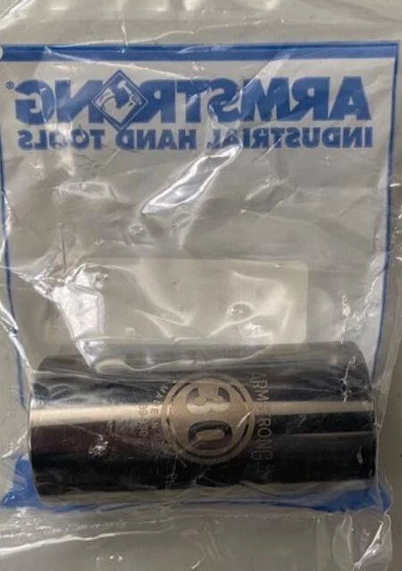 ARMSTRONG 39-330 30mm Deep Socket 12-Point 1/2" Drive USA - Image 1 of 1