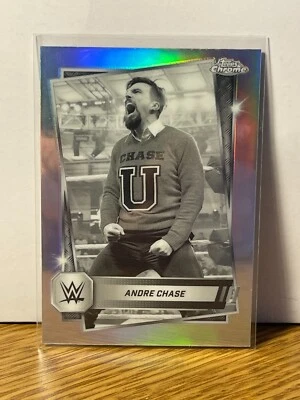 2025 Topps Chrome WWE Andre Chase Sepia Refractor - Image 1 of 2