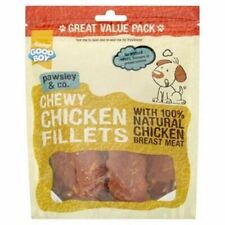 Good Boy Chew Chicken Fillets for Dogs 100% Natural Breast Meat Treats 320g Pack