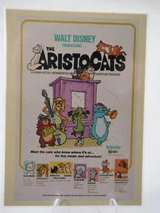 Disney Animated Feature Movie Poster TCG #20 The Aristocats - Bild 1 von 2