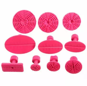 10pcs/set Auto Dent Puller Glue Pulling Tabs Paintless Removal Body Repair Tools - Picture 1 of 3