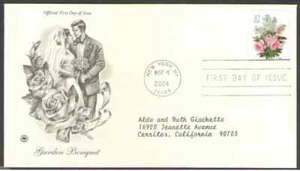 US. 3836. 37c. Flowers. Artcraft FDC. 2004 - Picture 1 of 1
