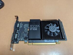 Used 02G-P4-6338-KR EVGA GT1030 video card