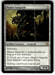 Manor Gargoyle Innistrad Regular MTG NM - Picture 1 of 2