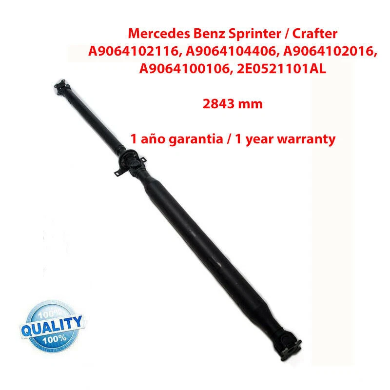 ARBRE DE TRANSMISSION Mercedes Sprinter / Crafter  A9064102116, A9064100106 - Image 1 of 1
