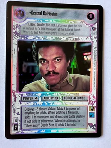 GENERAL CALRISSIAN Reflections II 2 Star Wars CCG (SWCCG) Foil NM Decipher - Picture 1 of 1