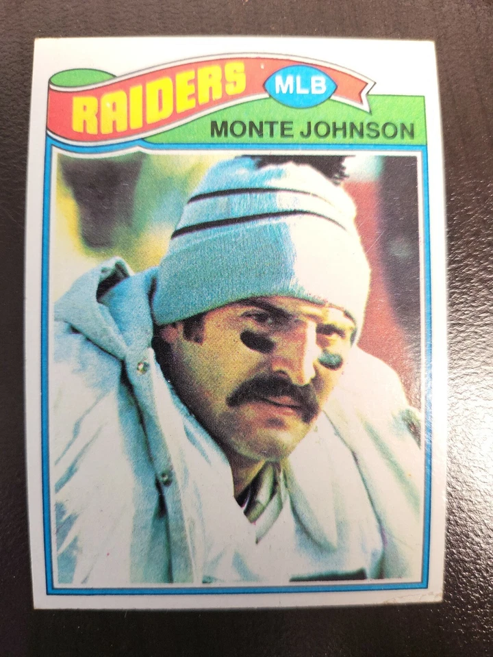 1977 Topps Monte Johnson NRMT card #77 - Image 1 of 2