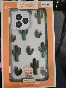 New Sonix•Prickly Pear Cactus Cell Phone Case iPhone 13 Pro~ - Picture 1 of 4