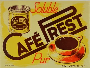 Altes Poster ENTOILÉE - Kaffee PREST  - Bild 1 von 1