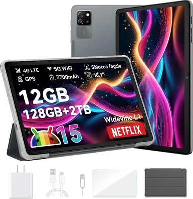 Blackview Tab 60 Pro Android Tablet 10,1 Zoll 12GB+128GB 7700mAh 4G Dual SIM