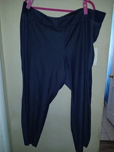 leggings donna neri pull on investment taglie forti 2xl - Foto 1 di 3